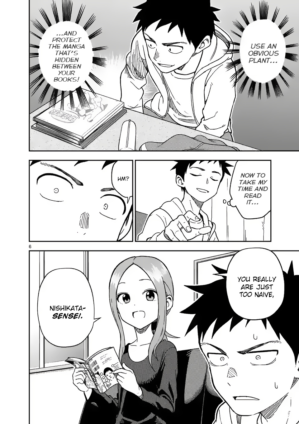 Karakai Jouzu no (Moto) Takagi-san chapter 168 - page 6