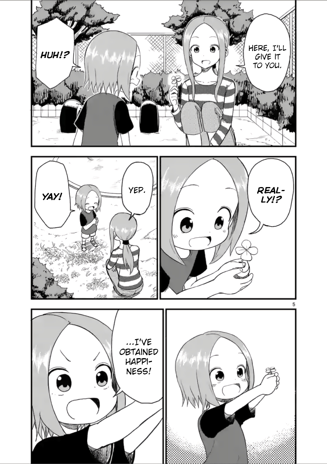 Karakai Jouzu no (Moto) Takagi-san chapter 43 - page 5
