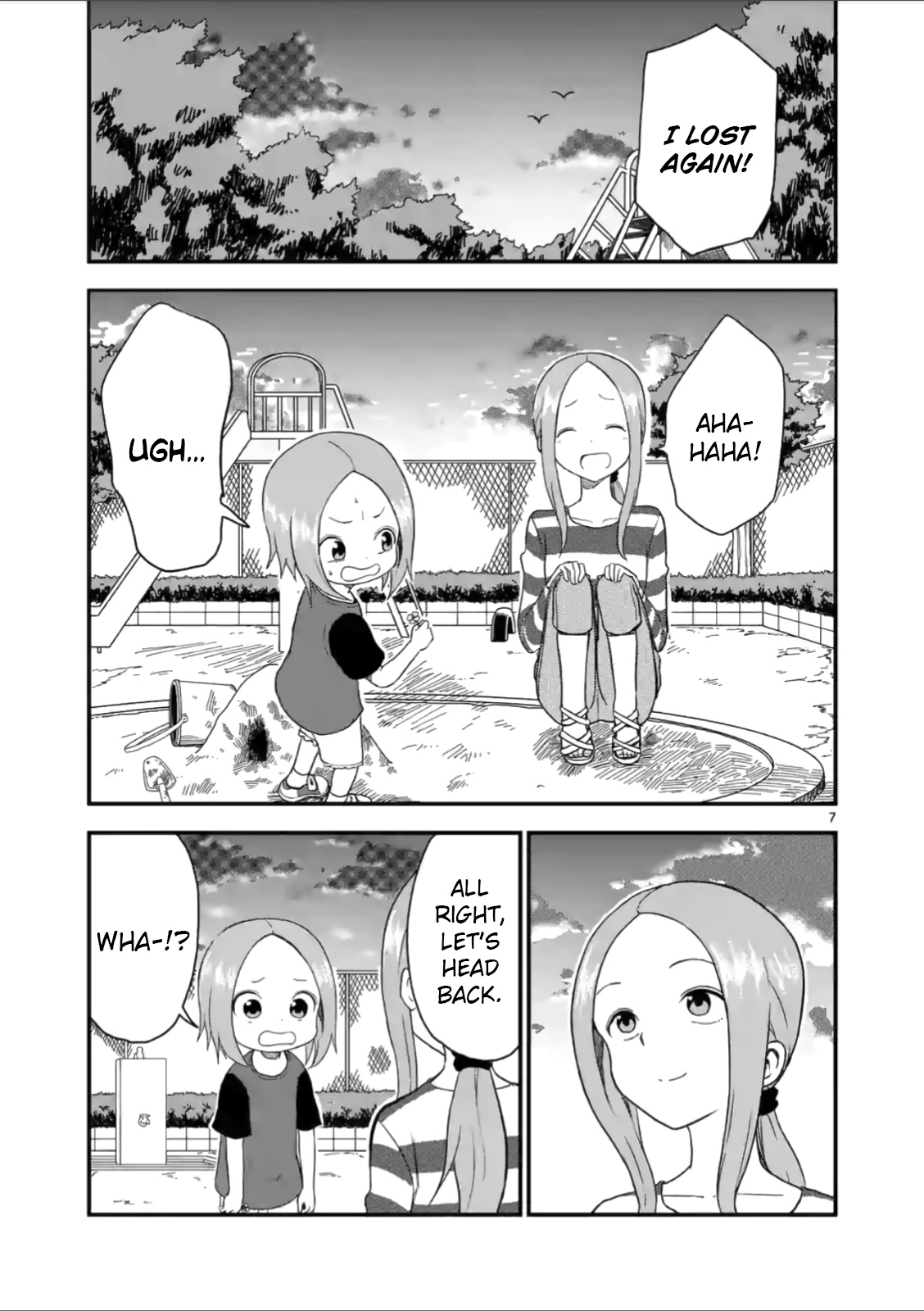 Karakai Jouzu no (Moto) Takagi-san chapter 43 - page 7
