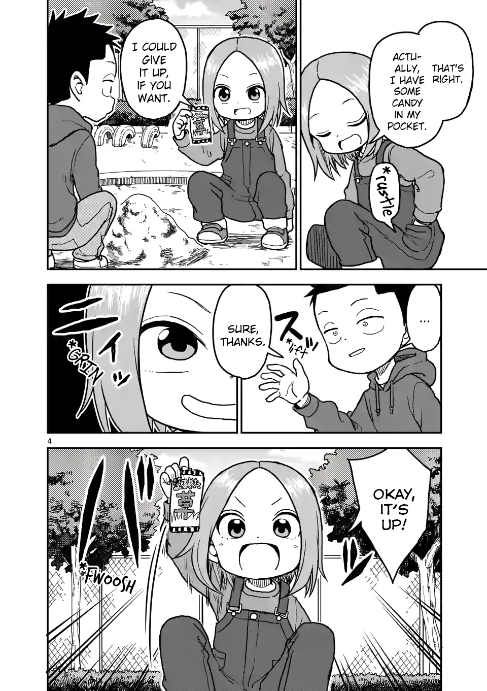 Karakai Jouzu no (Moto) Takagi-san chapter 116 - page 4