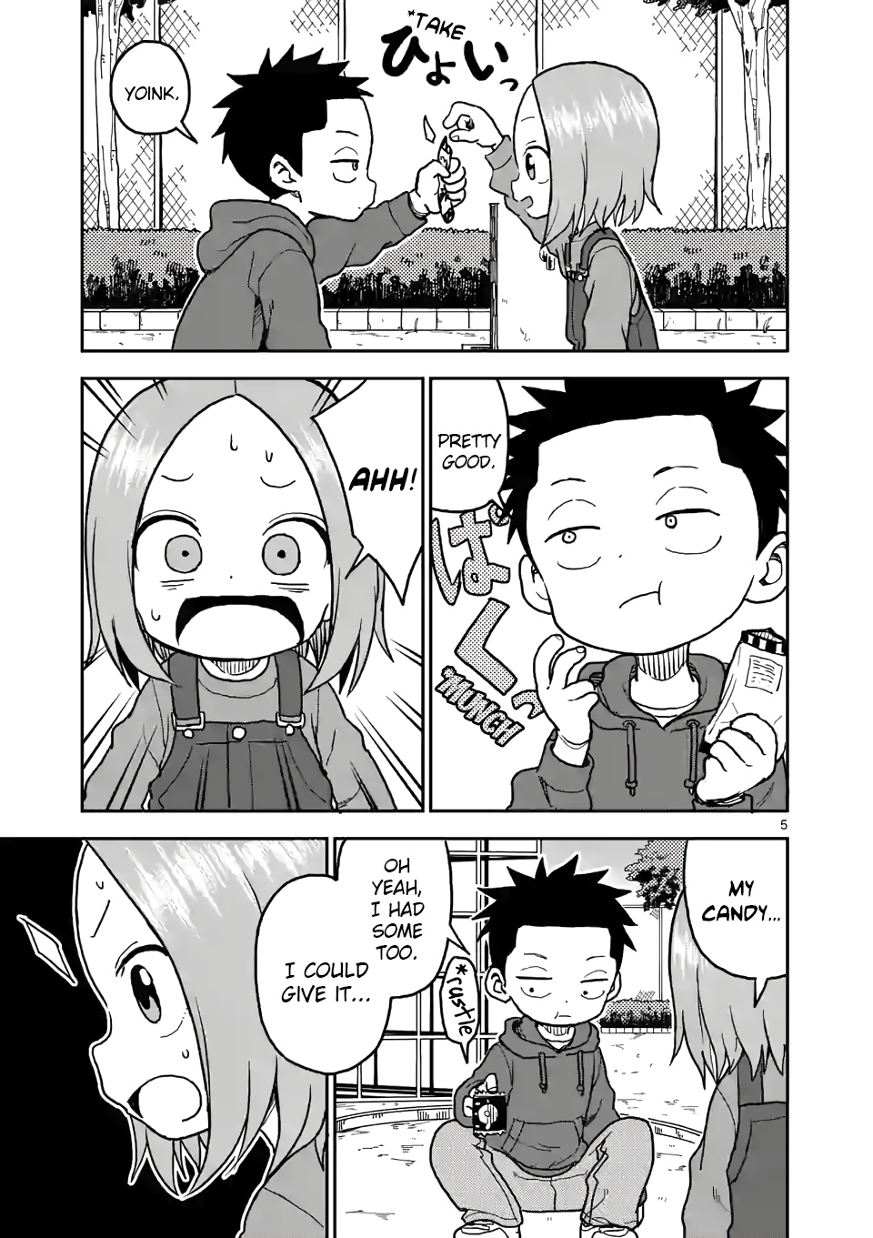Karakai Jouzu no (Moto) Takagi-san chapter 116 - page 5