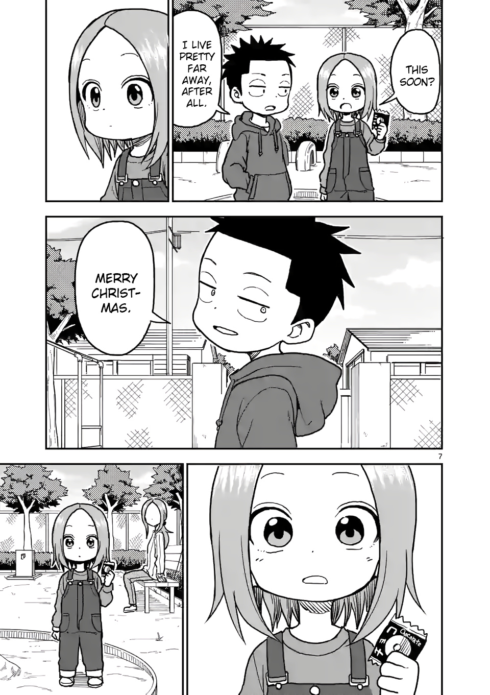 Karakai Jouzu no (Moto) Takagi-san chapter 116 - page 7