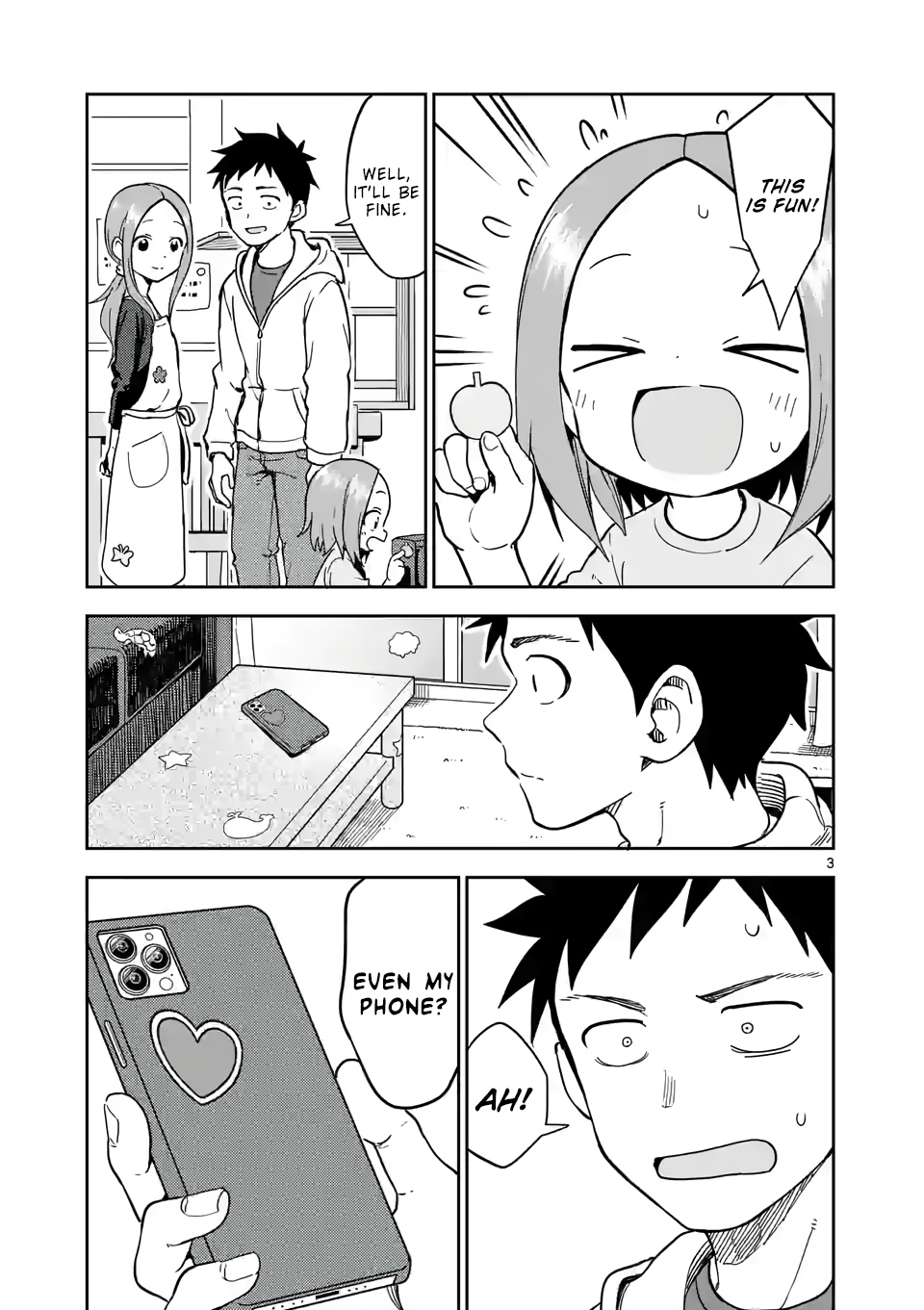 Karakai Jouzu no (Moto) Takagi-san chapter 221 - page 3