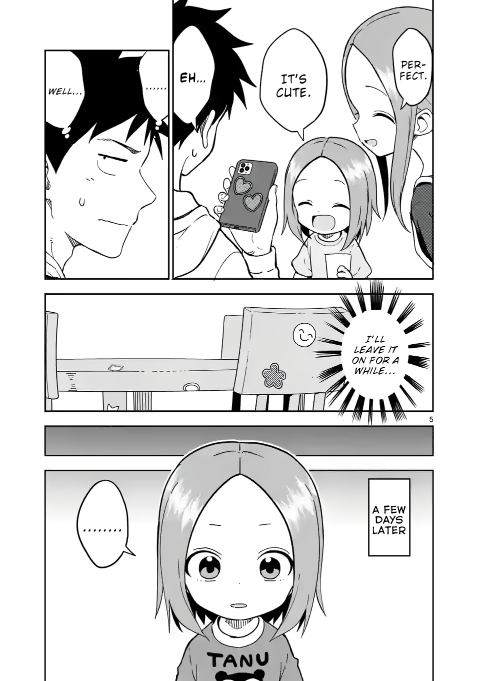 Karakai Jouzu no (Moto) Takagi-san chapter 221 - page 5