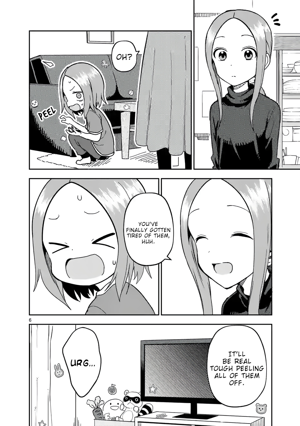 Karakai Jouzu no (Moto) Takagi-san chapter 221 - page 6