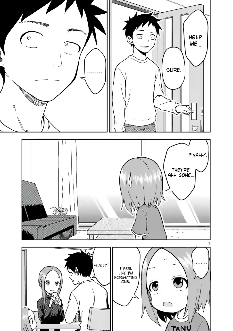 Karakai Jouzu no (Moto) Takagi-san chapter 221 - page 7