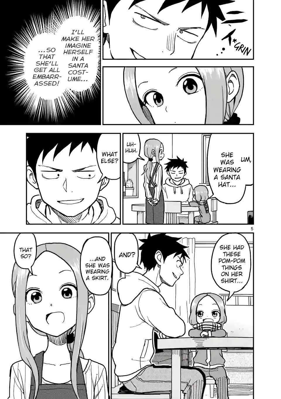 Karakai Jouzu no (Moto) Takagi-san chapter 117 - page 5