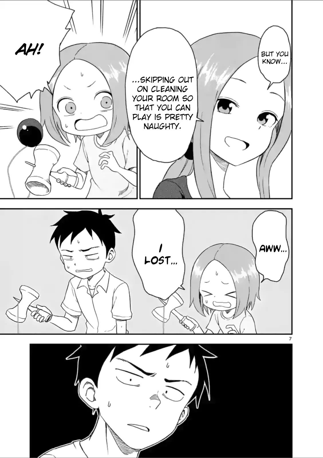 Karakai Jouzu no (Moto) Takagi-san chapter 45 - page 7