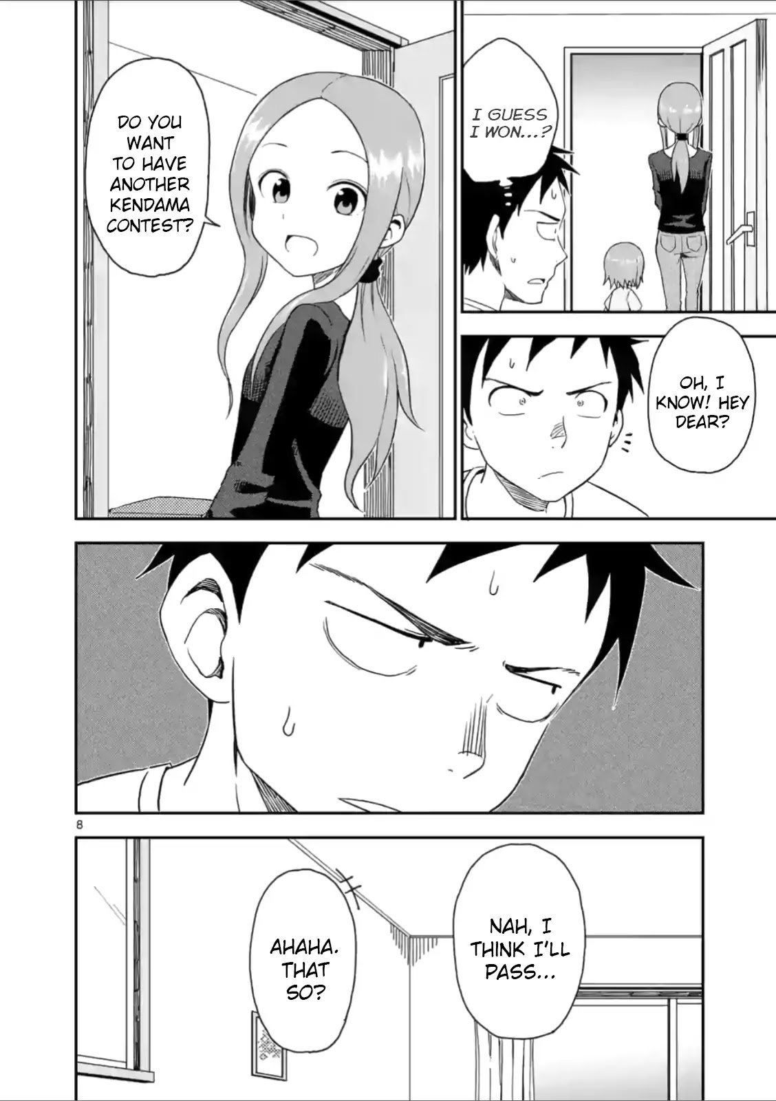 Karakai Jouzu no (Moto) Takagi-san chapter 45 - page 8