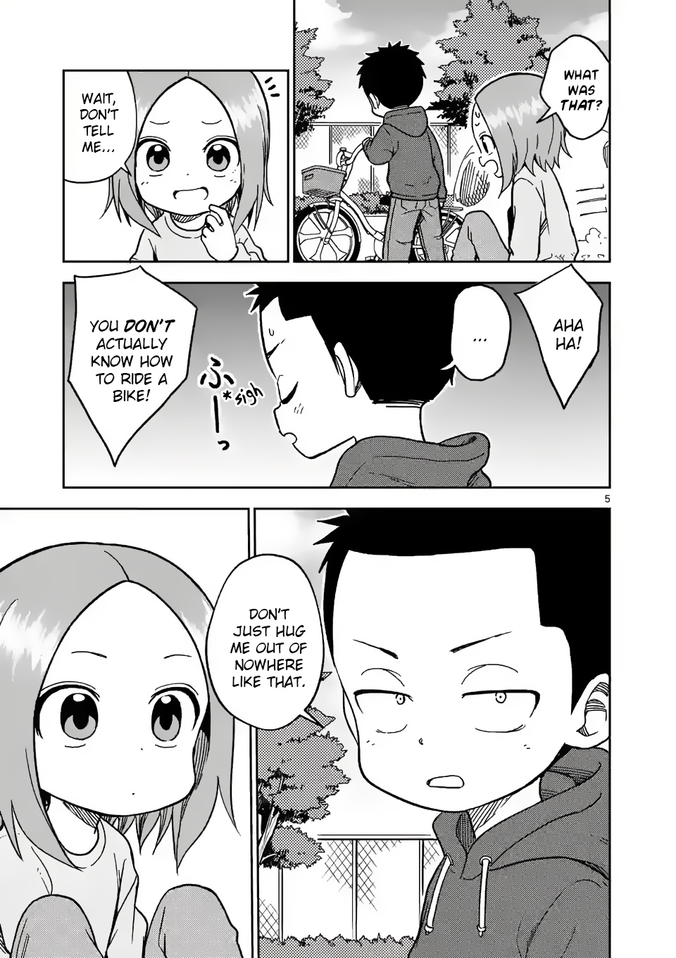 Karakai Jouzu no (Moto) Takagi-san chapter 171 - page 5