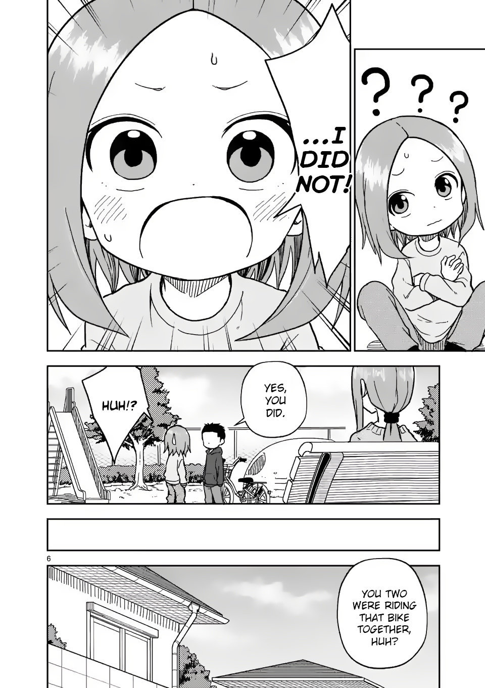 Karakai Jouzu no (Moto) Takagi-san chapter 171 - page 6