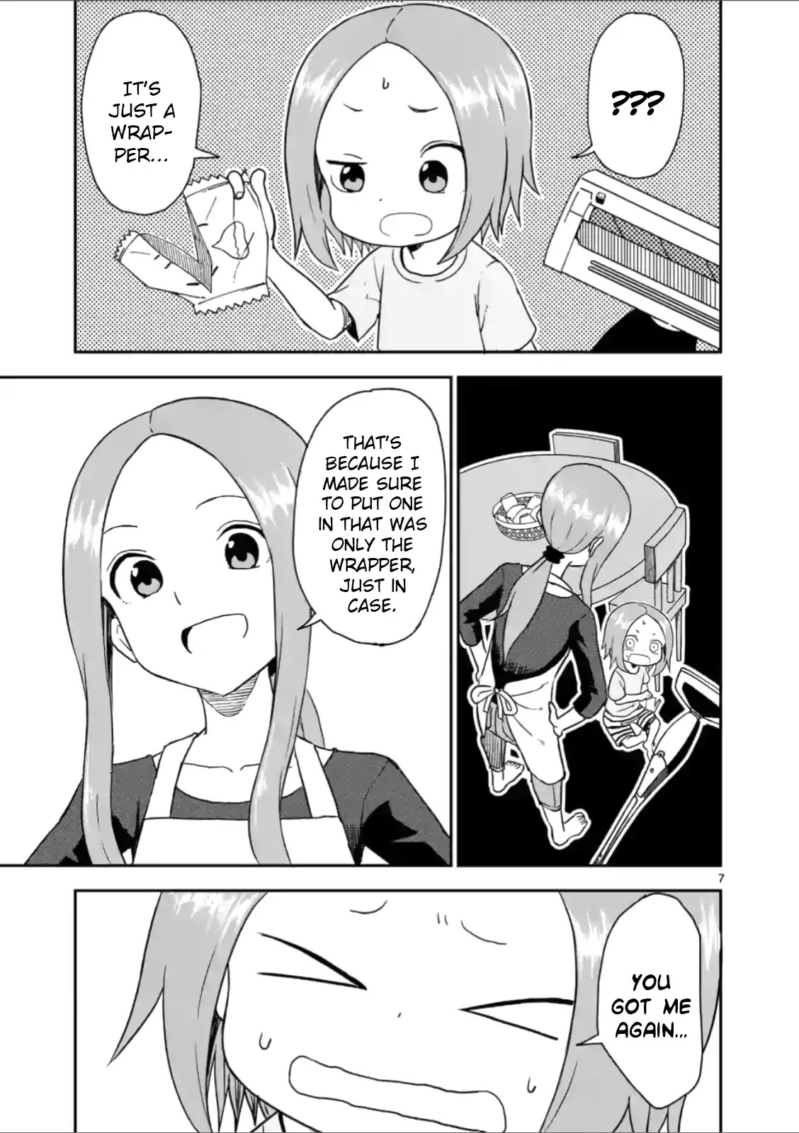 Karakai Jouzu no (Moto) Takagi-san chapter 46 - page 7