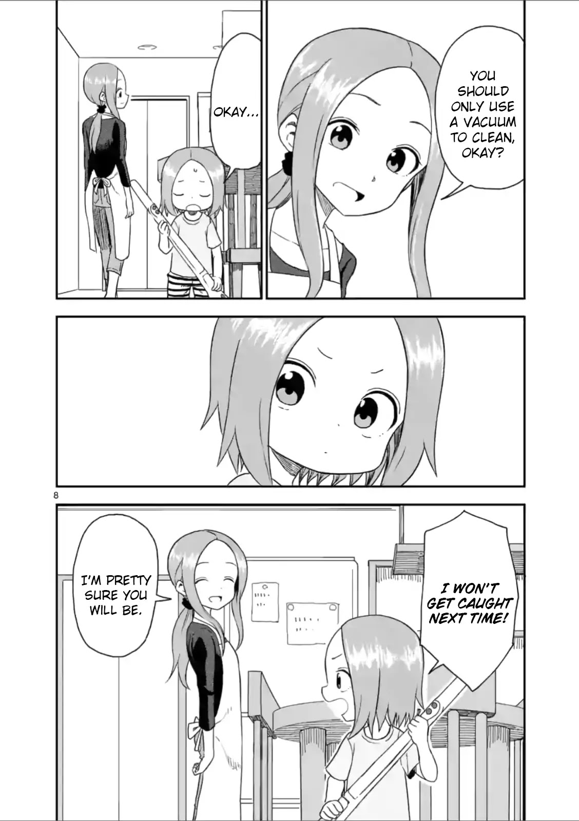 Karakai Jouzu no (Moto) Takagi-san chapter 46 - page 8