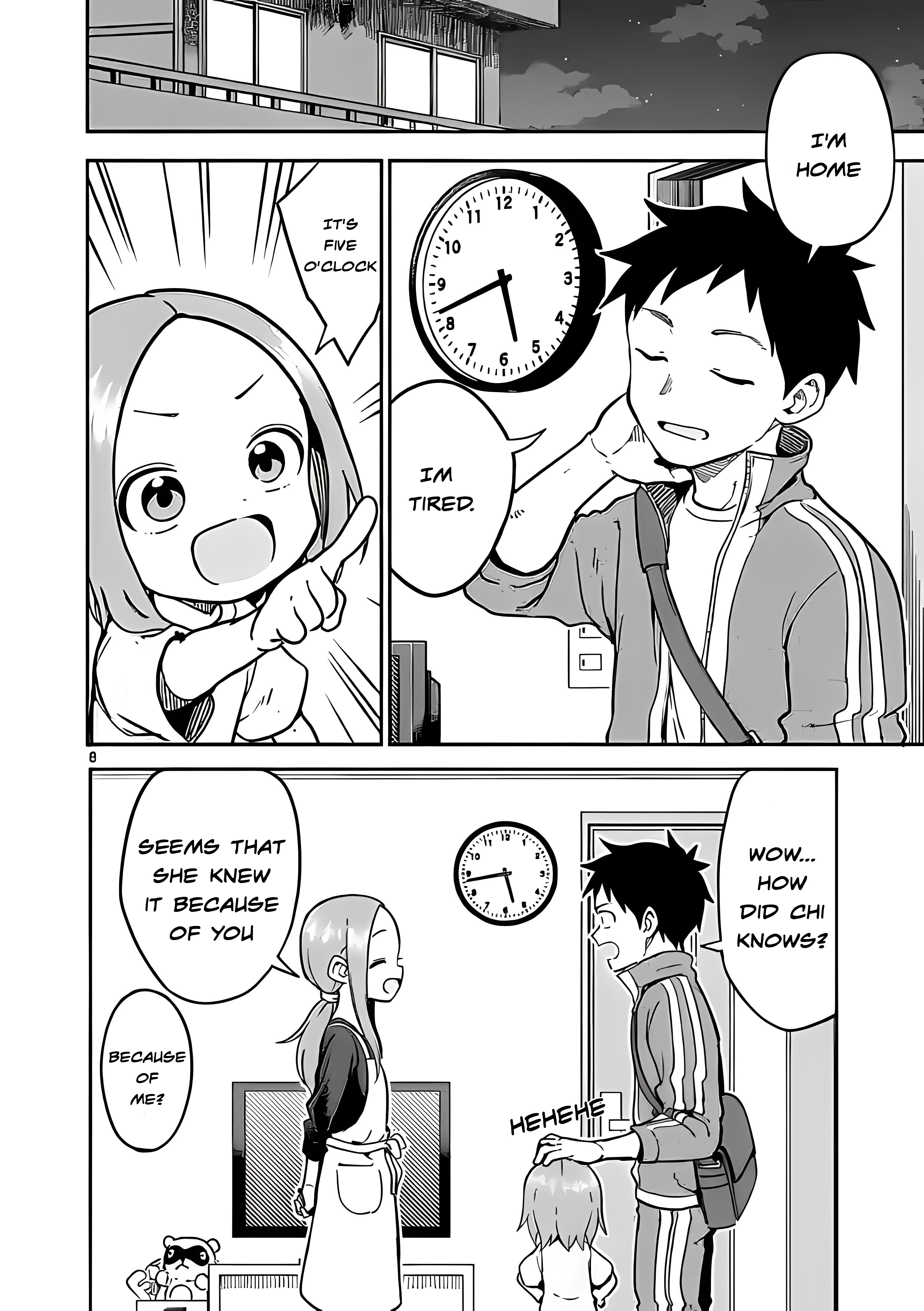 Karakai Jouzu no (Moto) Takagi-san chapter 224 - page 8