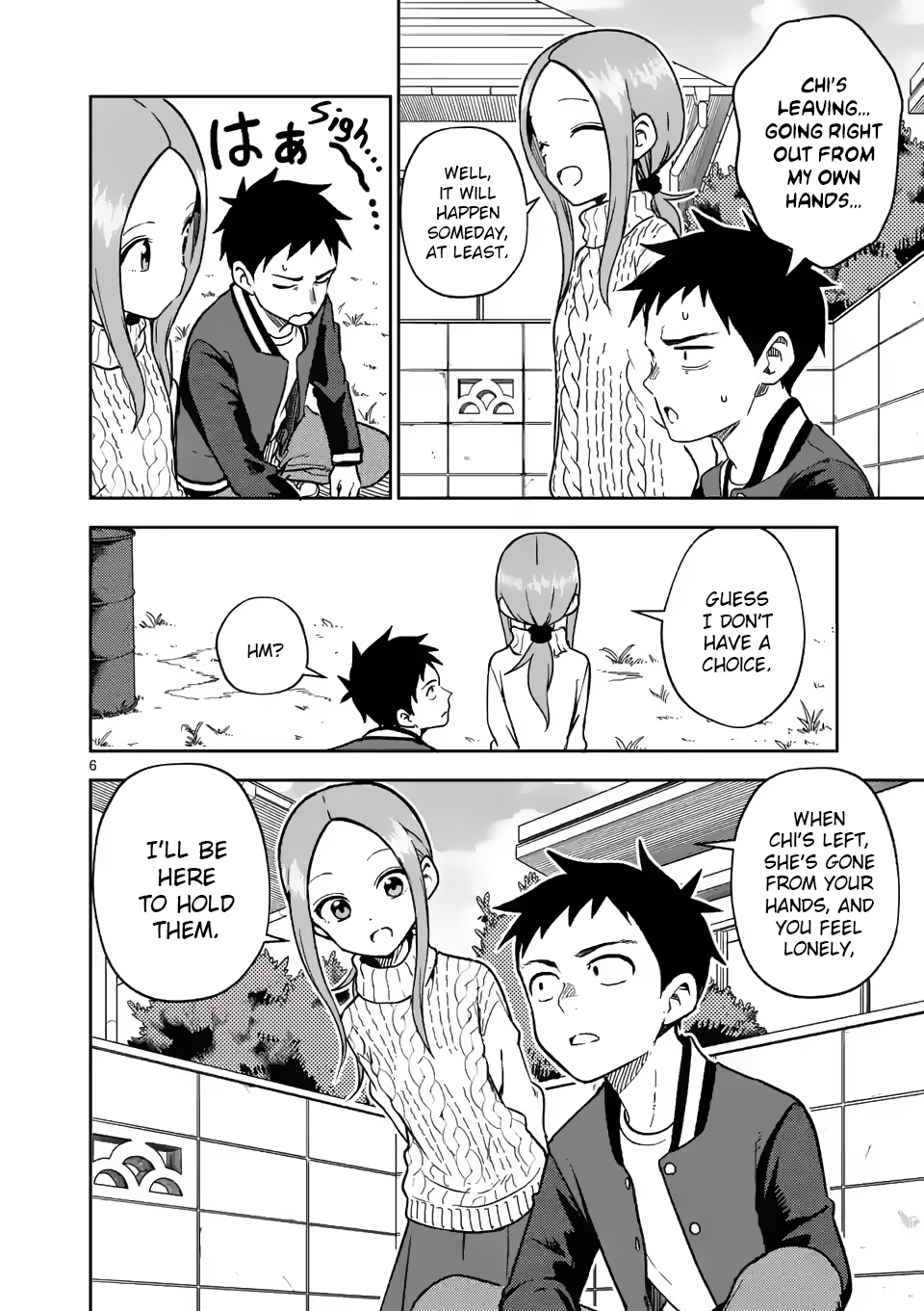 Karakai Jouzu no (Moto) Takagi-san chapter 172 - page 6