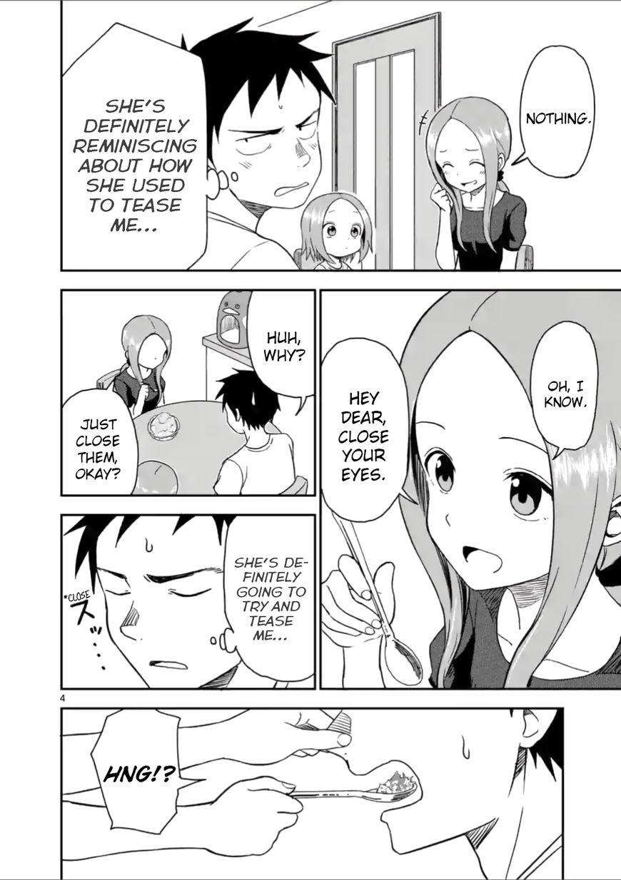 Karakai Jouzu no (Moto) Takagi-san chapter 47 - page 4
