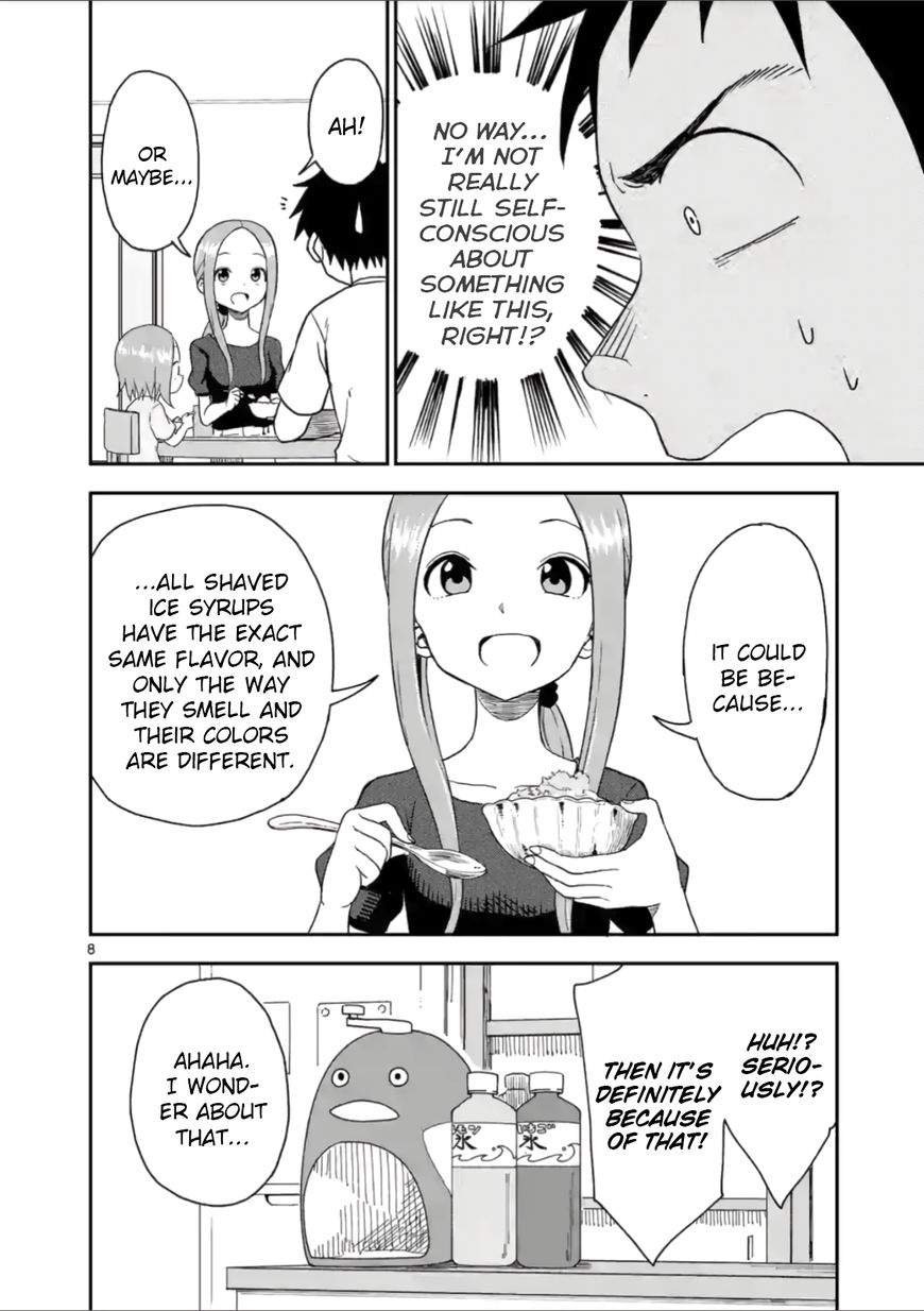 Karakai Jouzu no (Moto) Takagi-san chapter 47 - page 8