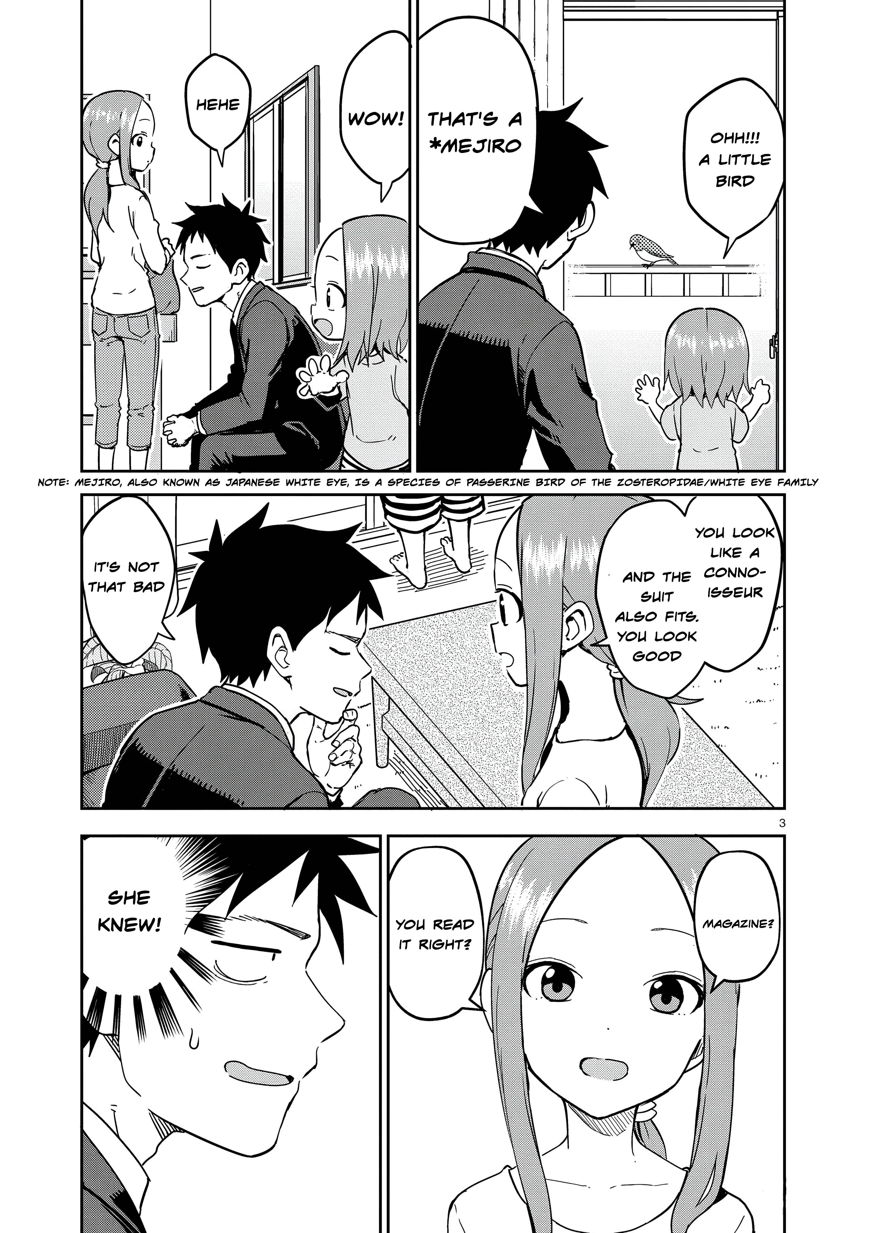 Karakai Jouzu no (Moto) Takagi-san Chapter 225 - page 3