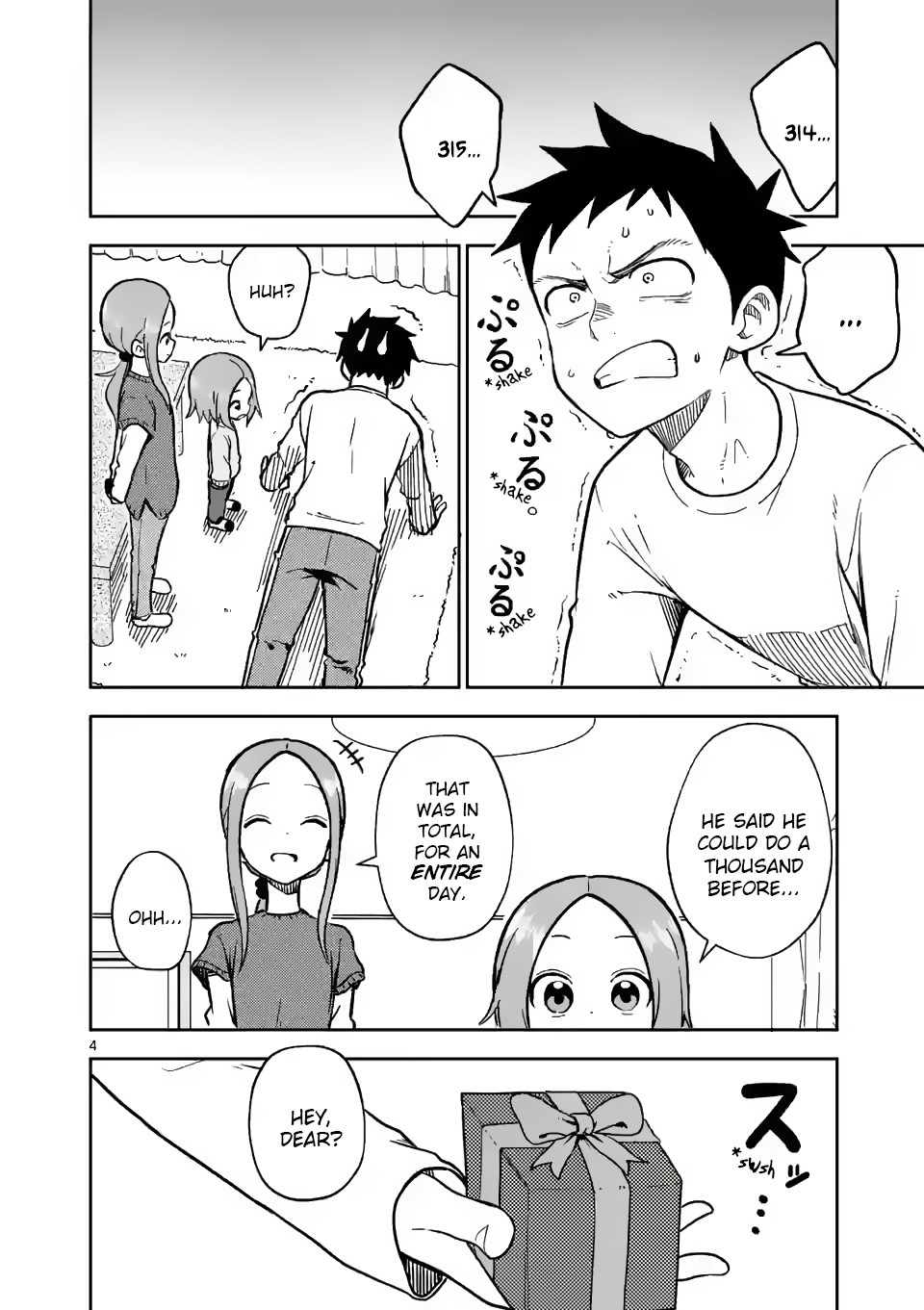 Karakai Jouzu no (Moto) Takagi-san chapter 173 - page 4