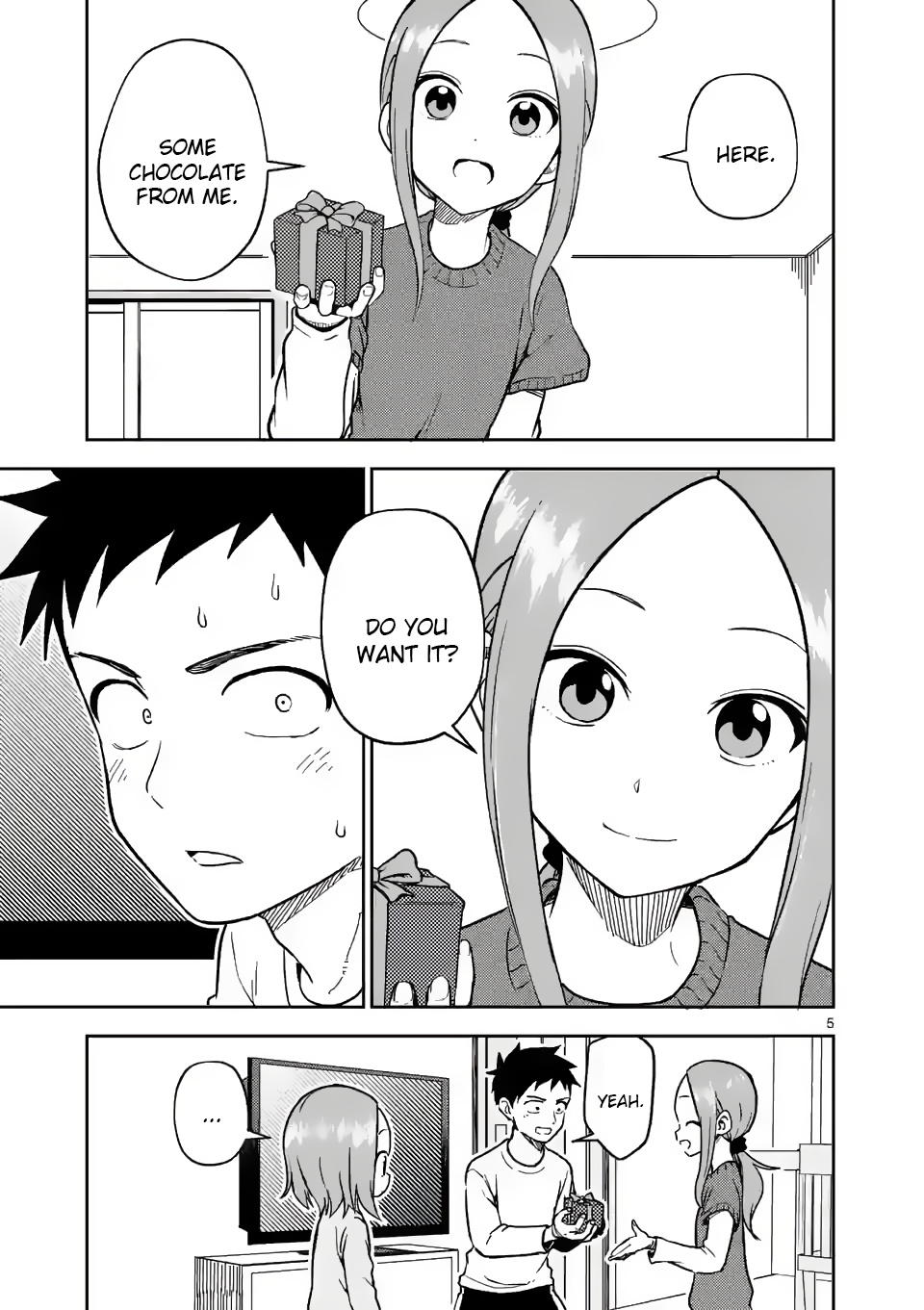Karakai Jouzu no (Moto) Takagi-san chapter 173 - page 5