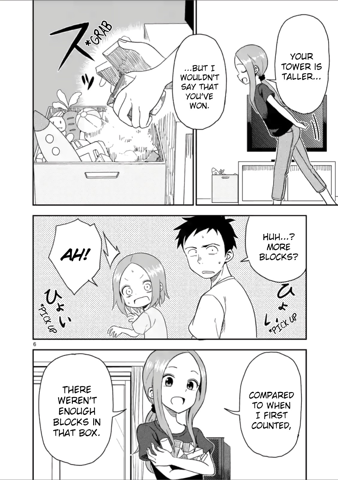 Karakai Jouzu no (Moto) Takagi-san chapter 48 - page 6
