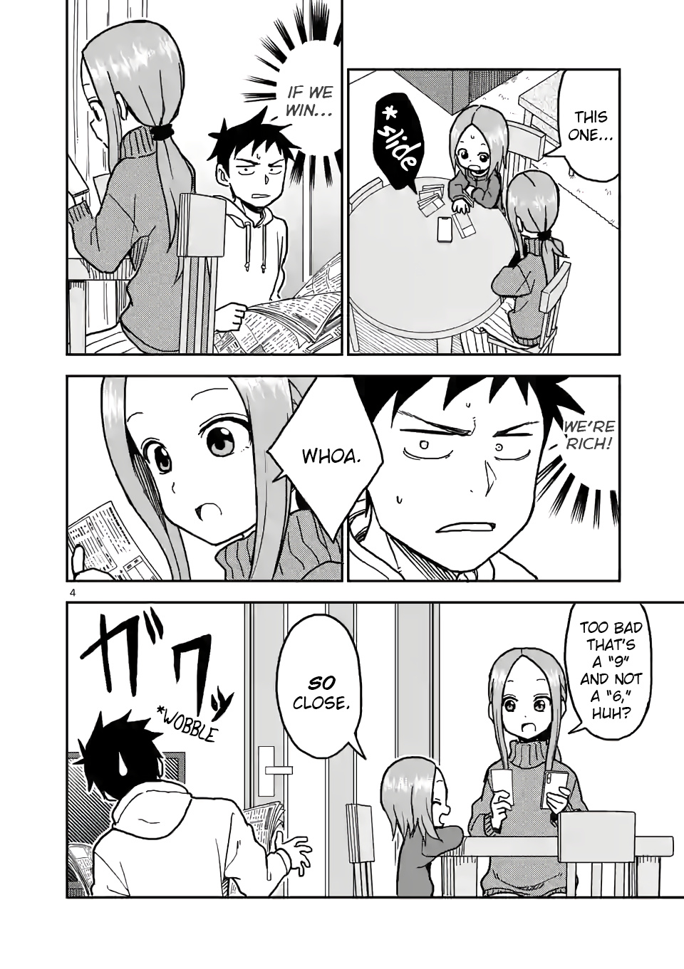 Karakai Jouzu no (Moto) Takagi-san chapter 119 - page 4