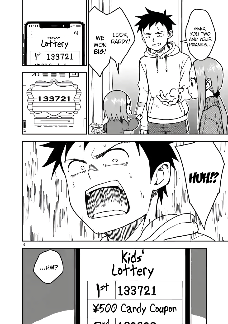 Karakai Jouzu no (Moto) Takagi-san chapter 119 - page 6