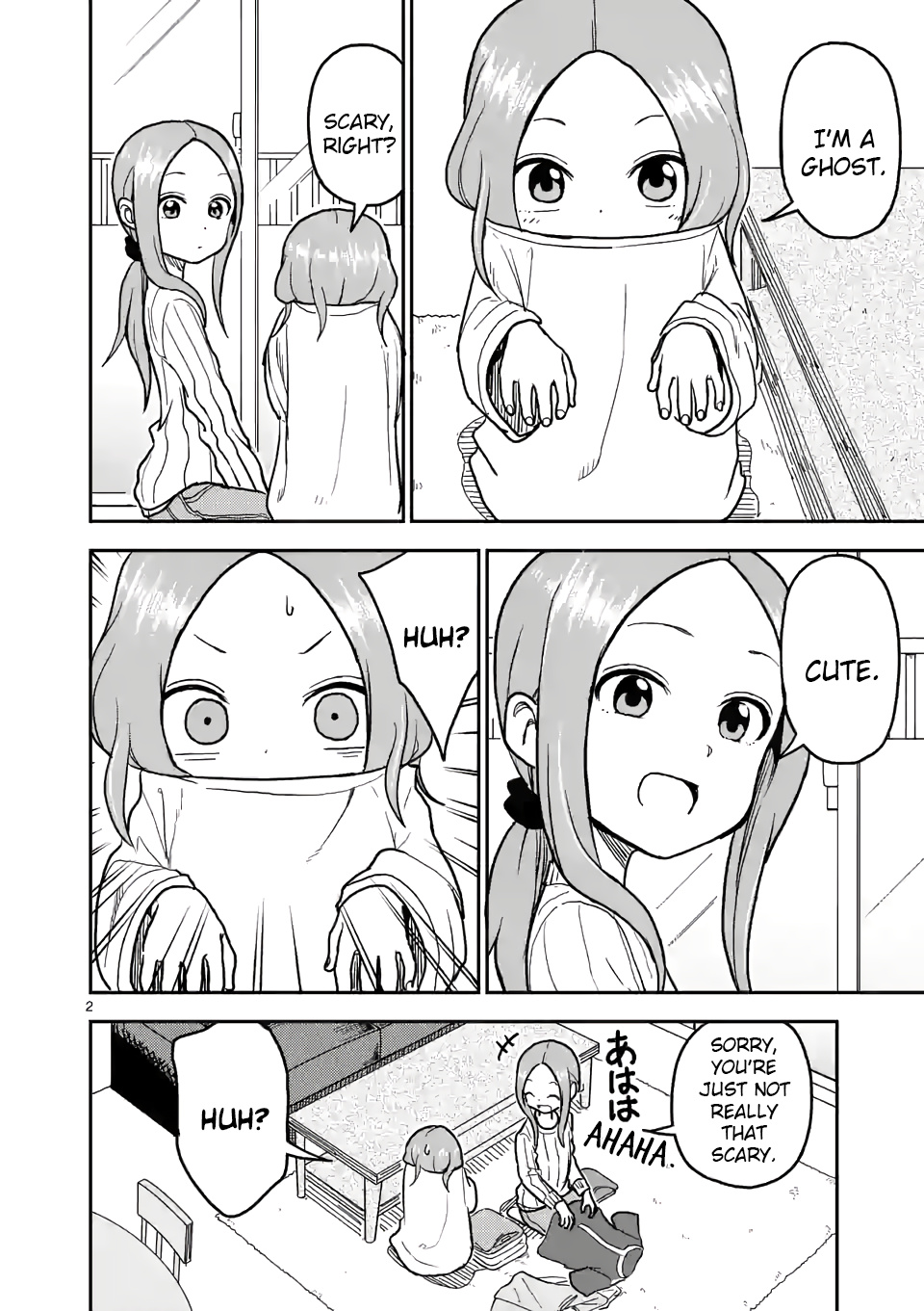 Karakai Jouzu no (Moto) Takagi-san chapter 120 - page 2