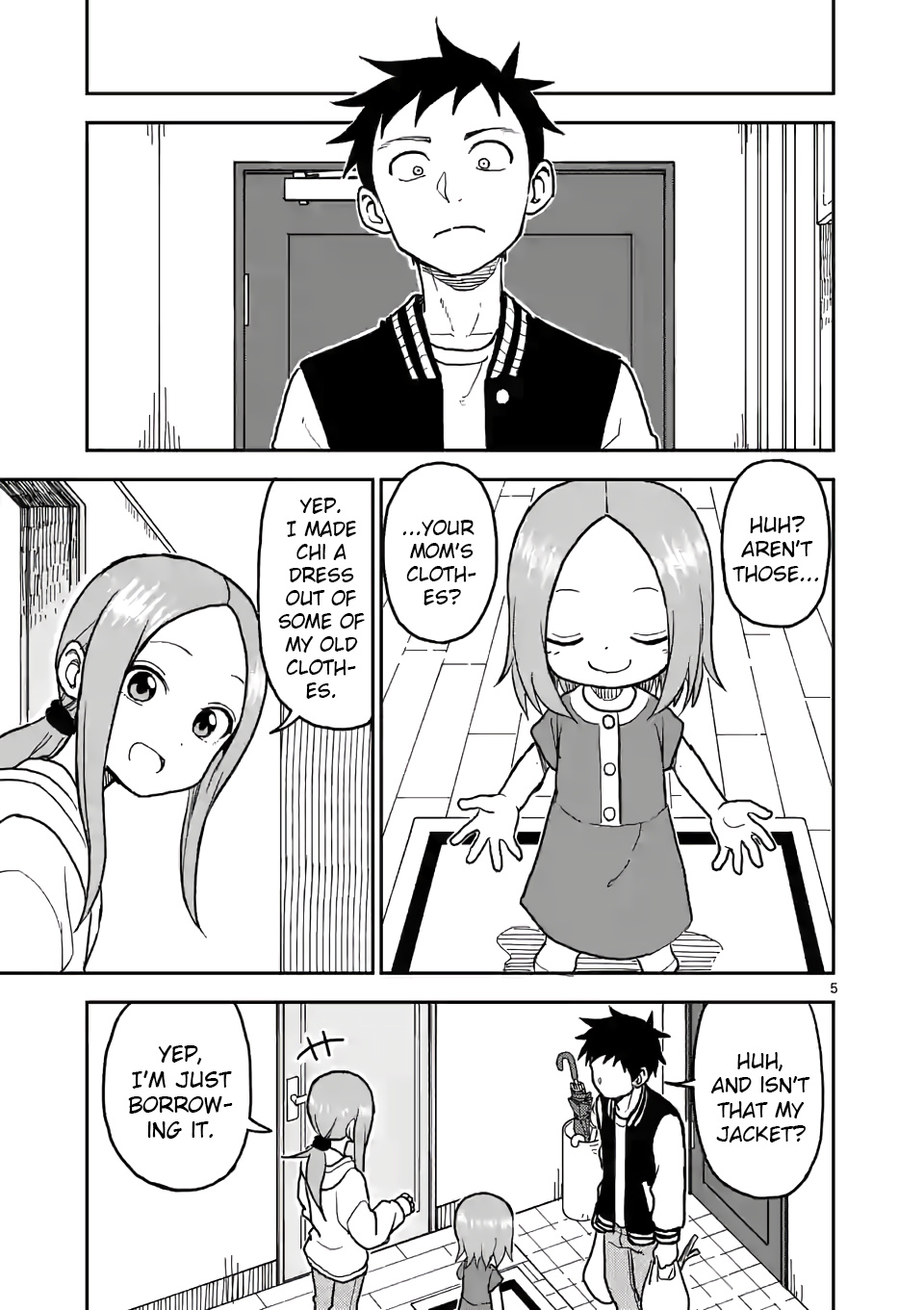 Karakai Jouzu no (Moto) Takagi-san chapter 120 - page 5