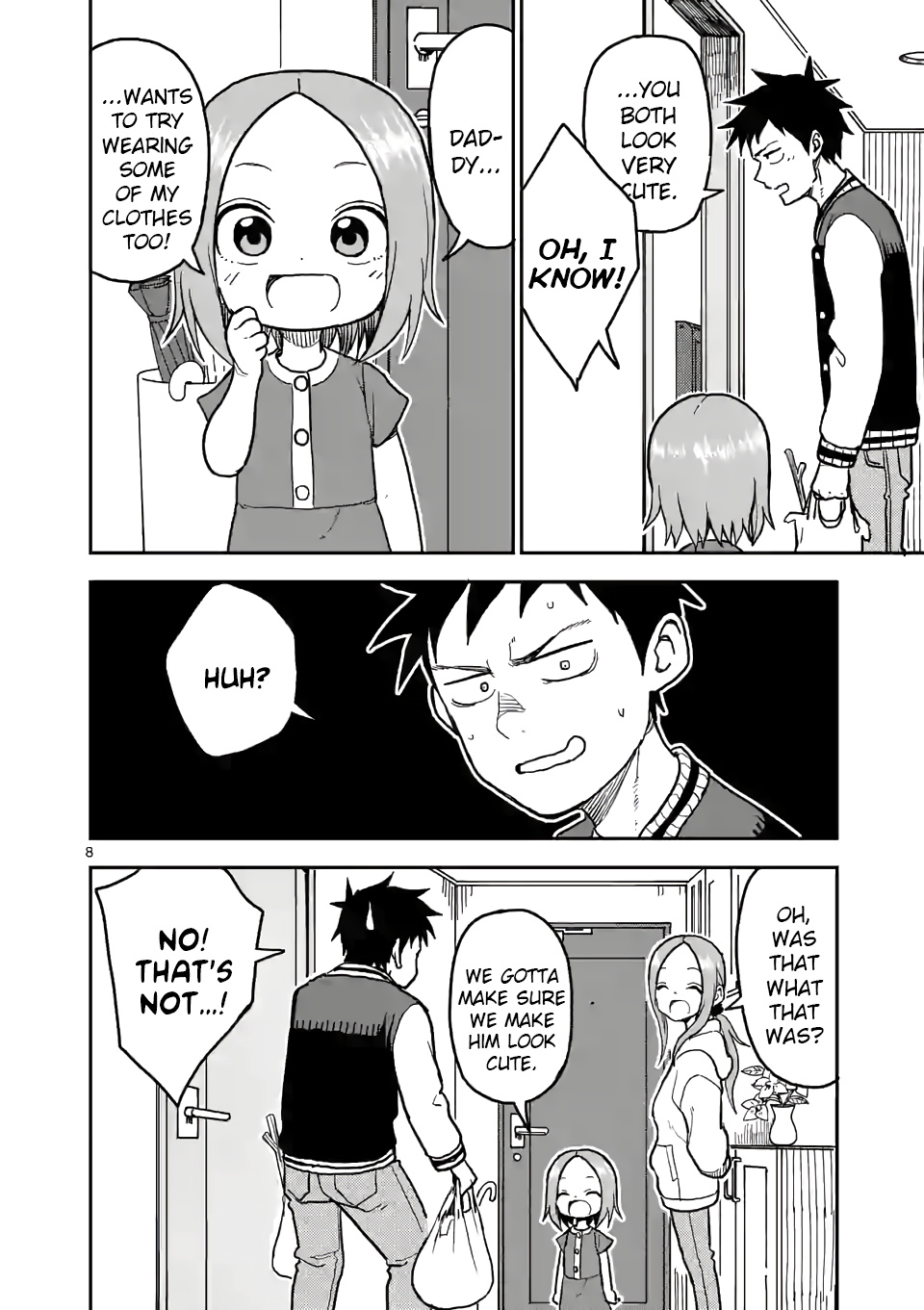 Karakai Jouzu no (Moto) Takagi-san chapter 120 - page 8