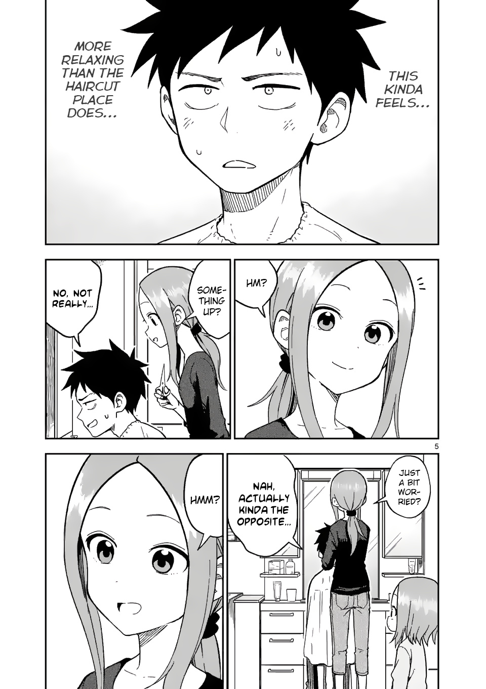 Karakai Jouzu no (Moto) Takagi-san chapter 175 - page 5