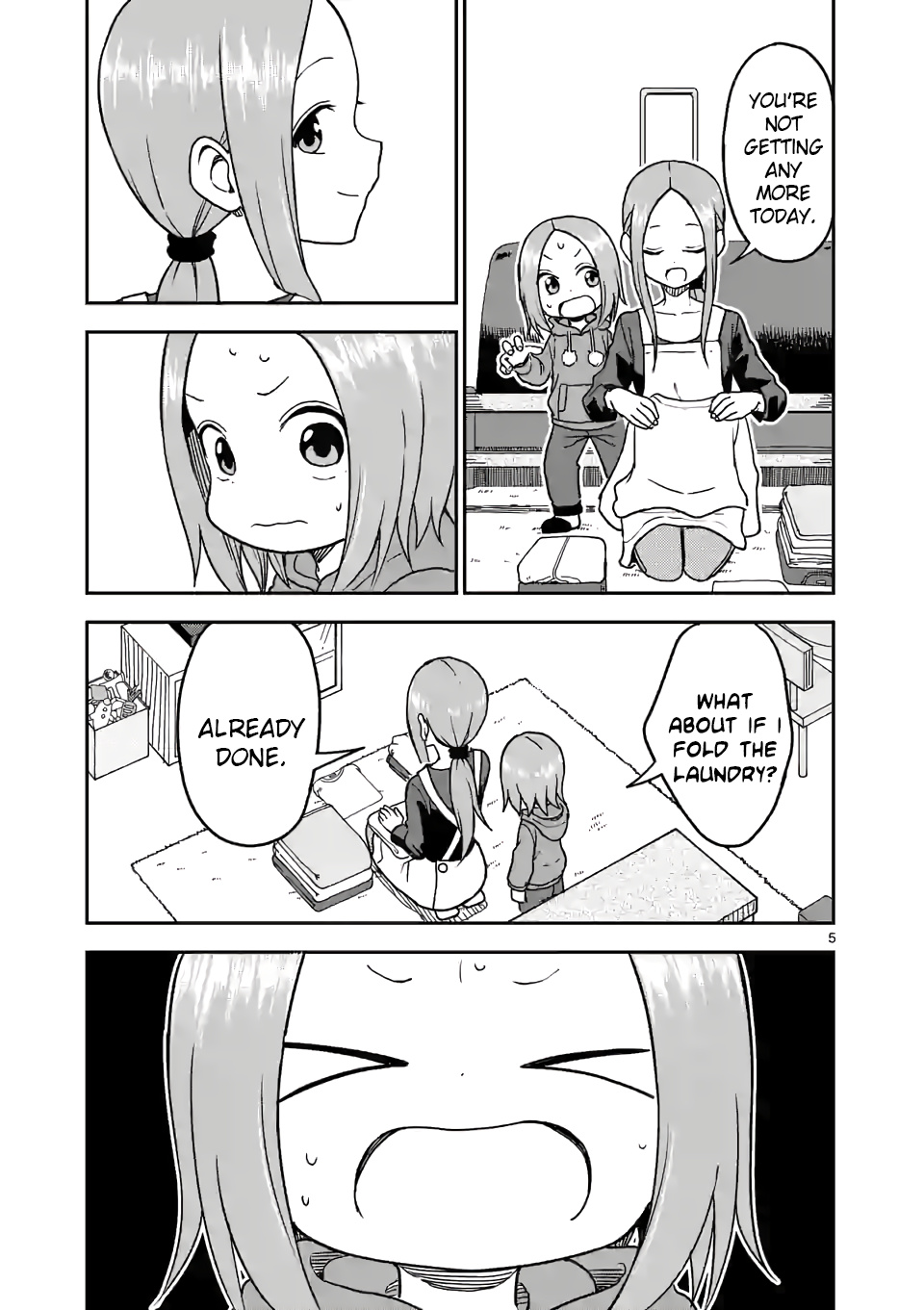 Karakai Jouzu no (Moto) Takagi-san chapter 121 - page 5
