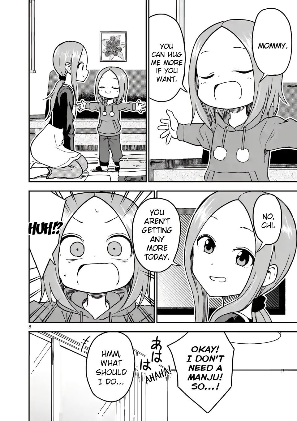 Karakai Jouzu no (Moto) Takagi-san chapter 121 - page 8