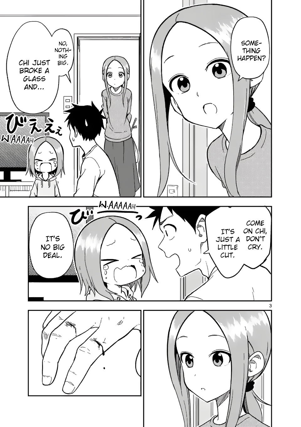 Karakai Jouzu no (Moto) Takagi-san chapter 176 - page 3