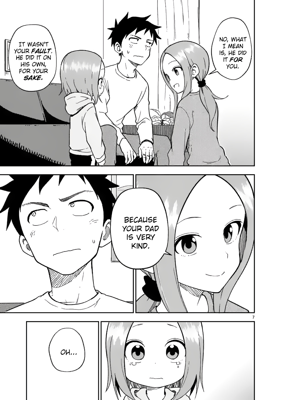 Karakai Jouzu no (Moto) Takagi-san chapter 176 - page 7