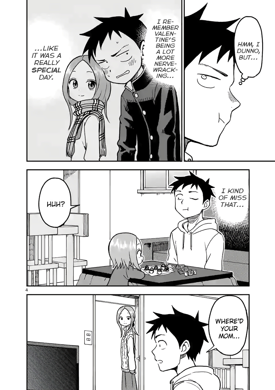 Karakai Jouzu no (Moto) Takagi-san chapter 122 - page 4