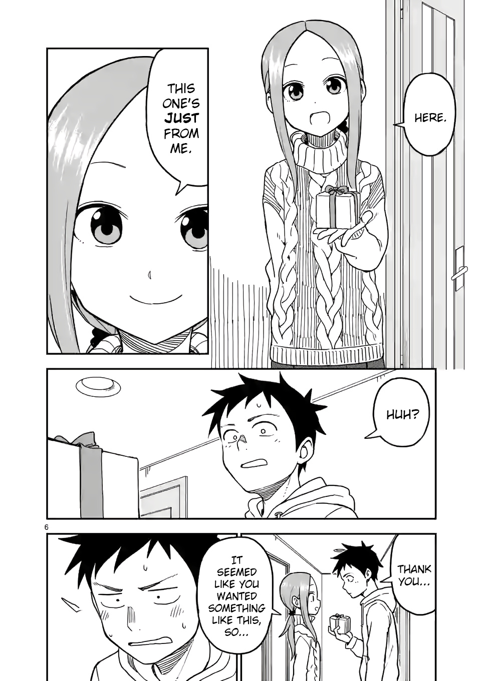 Karakai Jouzu no (Moto) Takagi-san chapter 122 - page 6