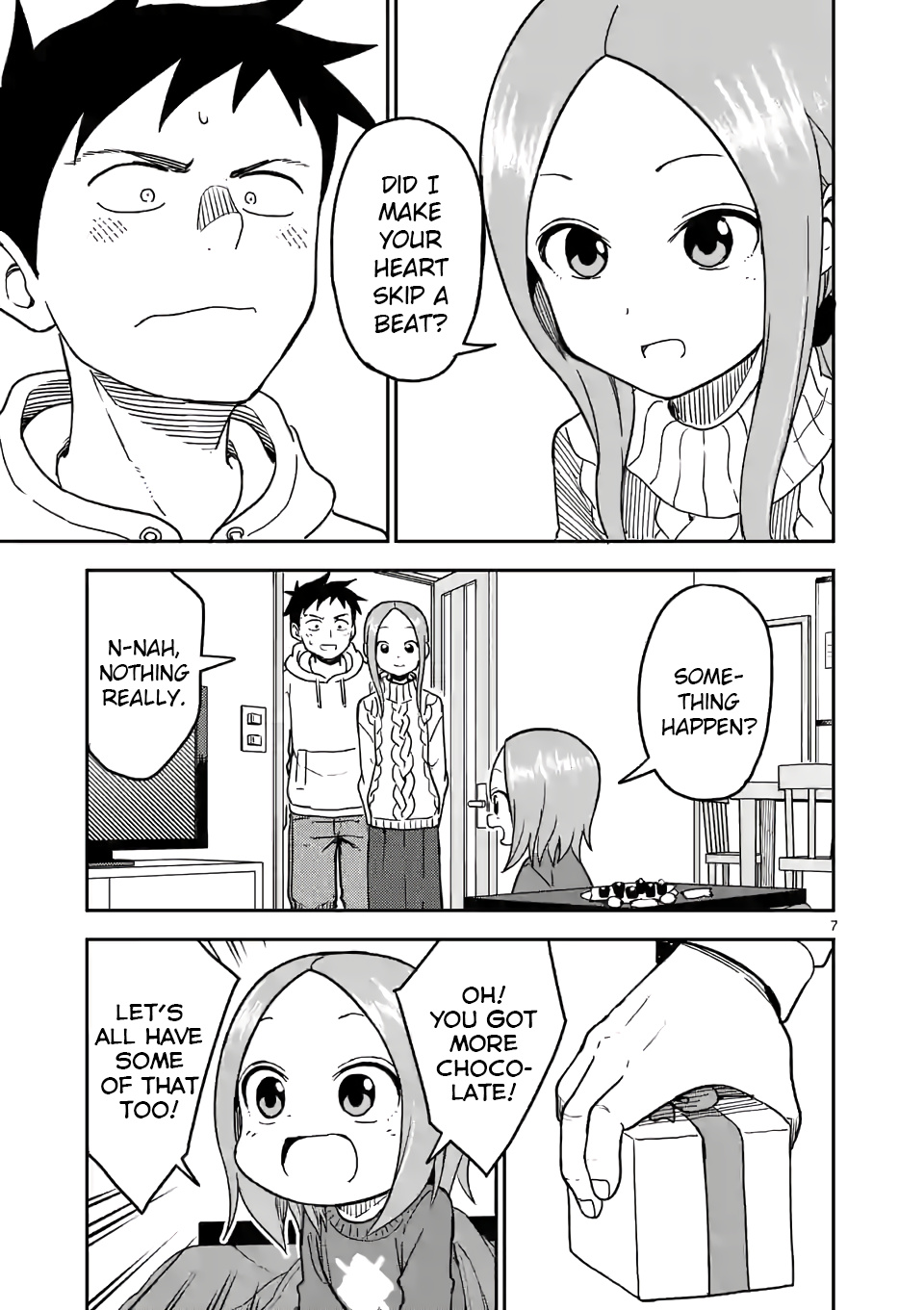 Karakai Jouzu no (Moto) Takagi-san chapter 122 - page 7