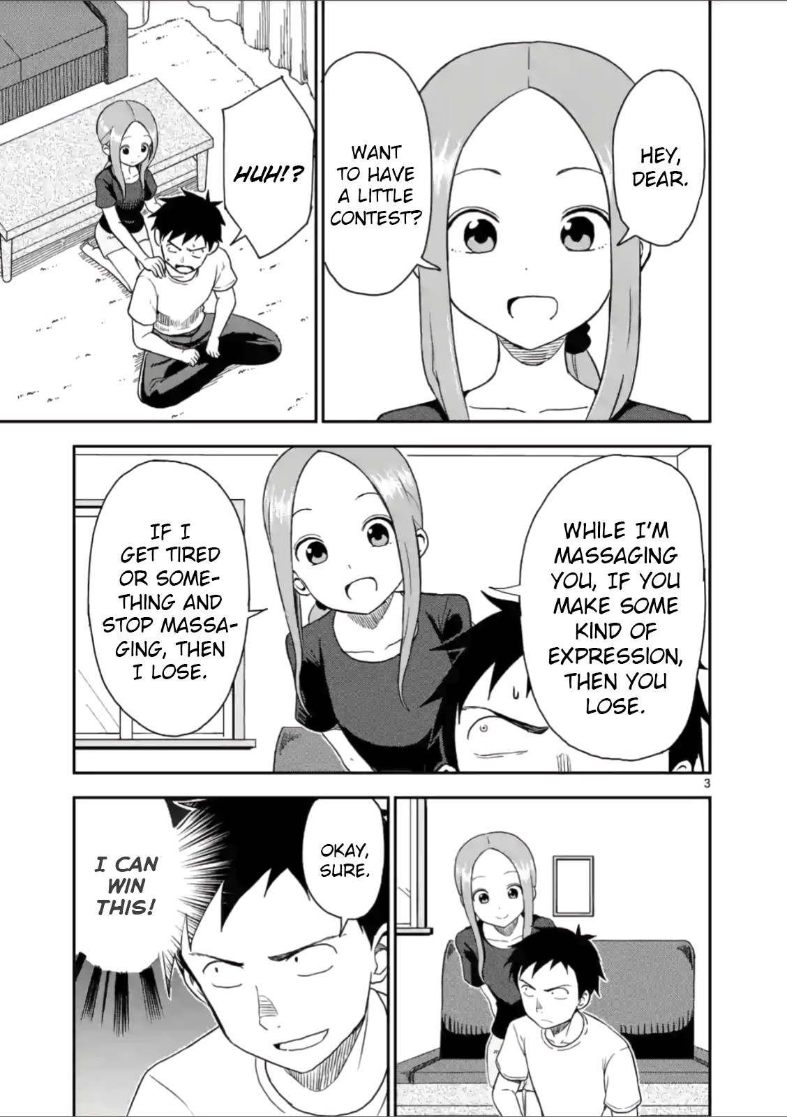 Karakai Jouzu no (Moto) Takagi-san chapter 49 - page 3