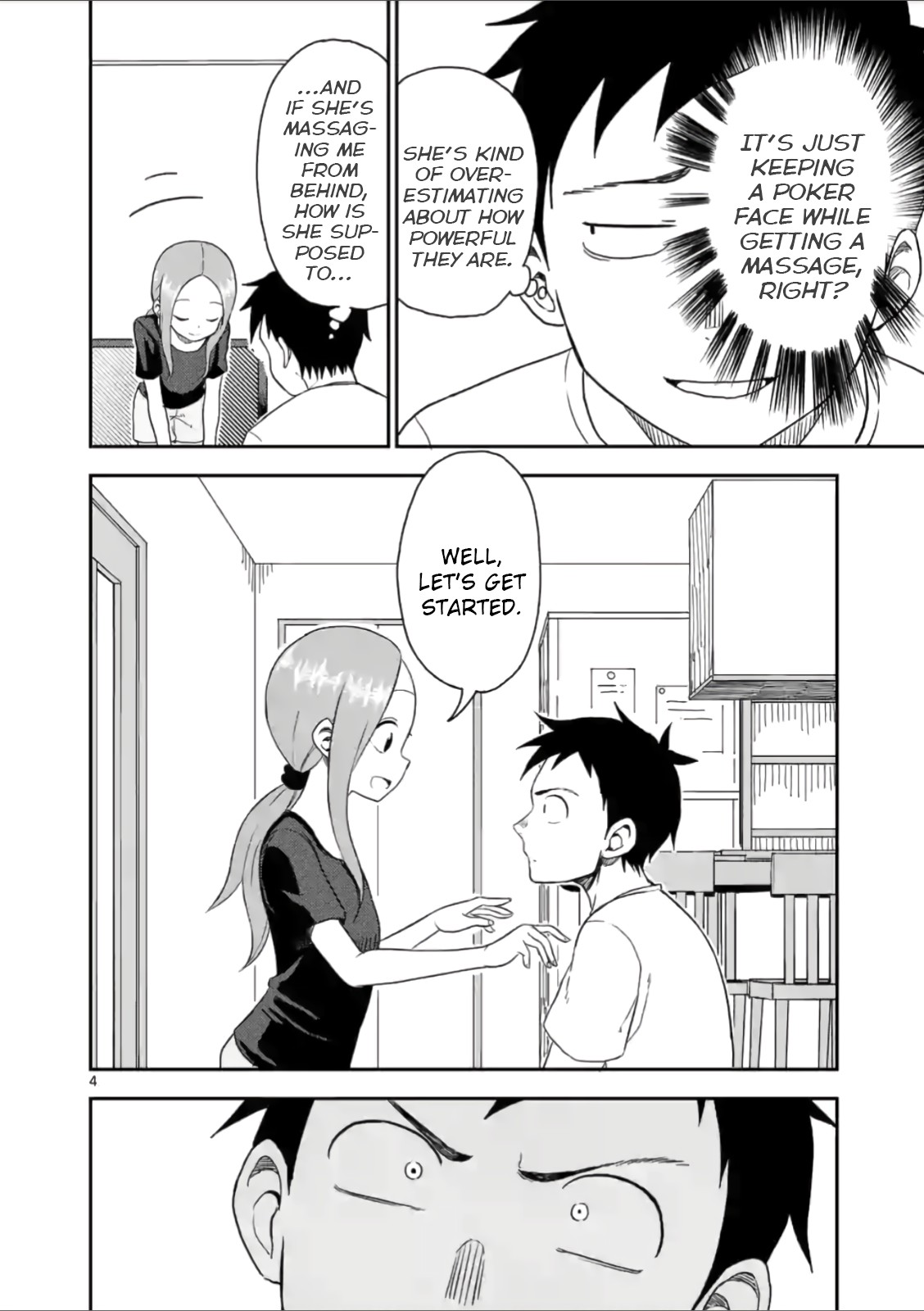 Karakai Jouzu no (Moto) Takagi-san chapter 49 - page 4