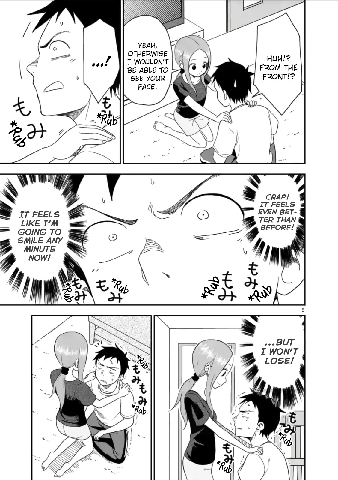 Karakai Jouzu no (Moto) Takagi-san chapter 49 - page 5