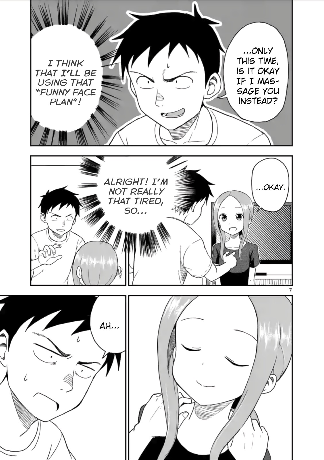 Karakai Jouzu no (Moto) Takagi-san chapter 49 - page 7