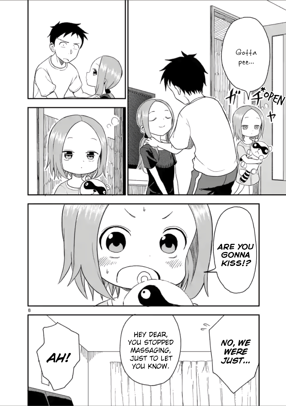 Karakai Jouzu no (Moto) Takagi-san chapter 49 - page 8