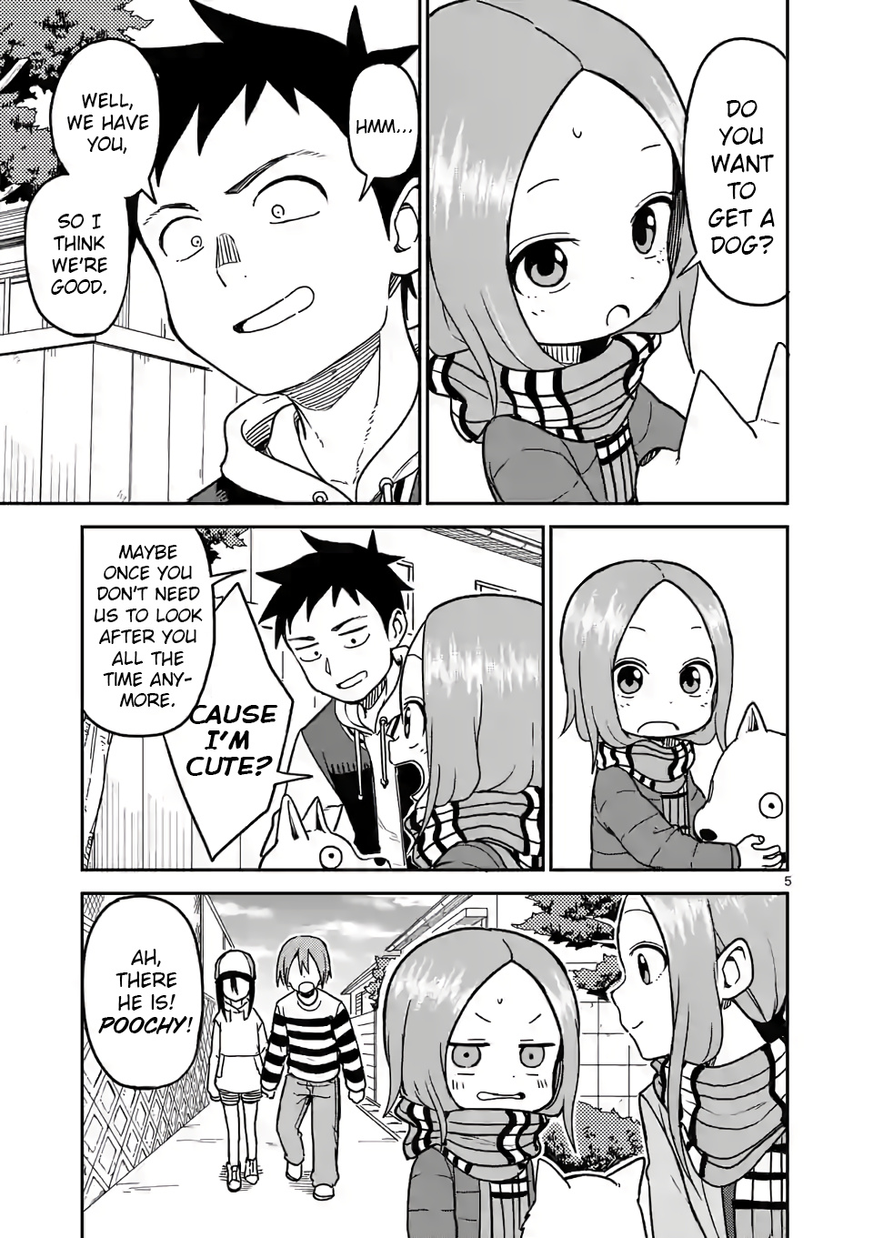 Karakai Jouzu no (Moto) Takagi-san chapter 123 - page 5