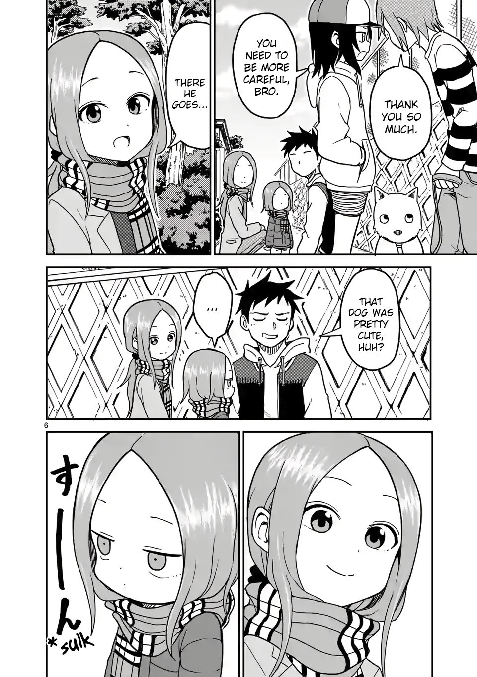 Karakai Jouzu no (Moto) Takagi-san chapter 123 - page 6