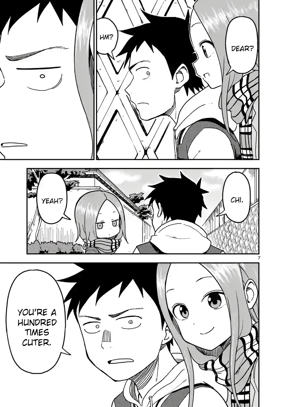 Karakai Jouzu no (Moto) Takagi-san chapter 123 - page 7