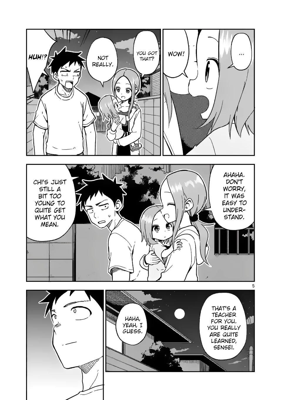 Karakai Jouzu no (Moto) Takagi-san chapter 177 - page 5