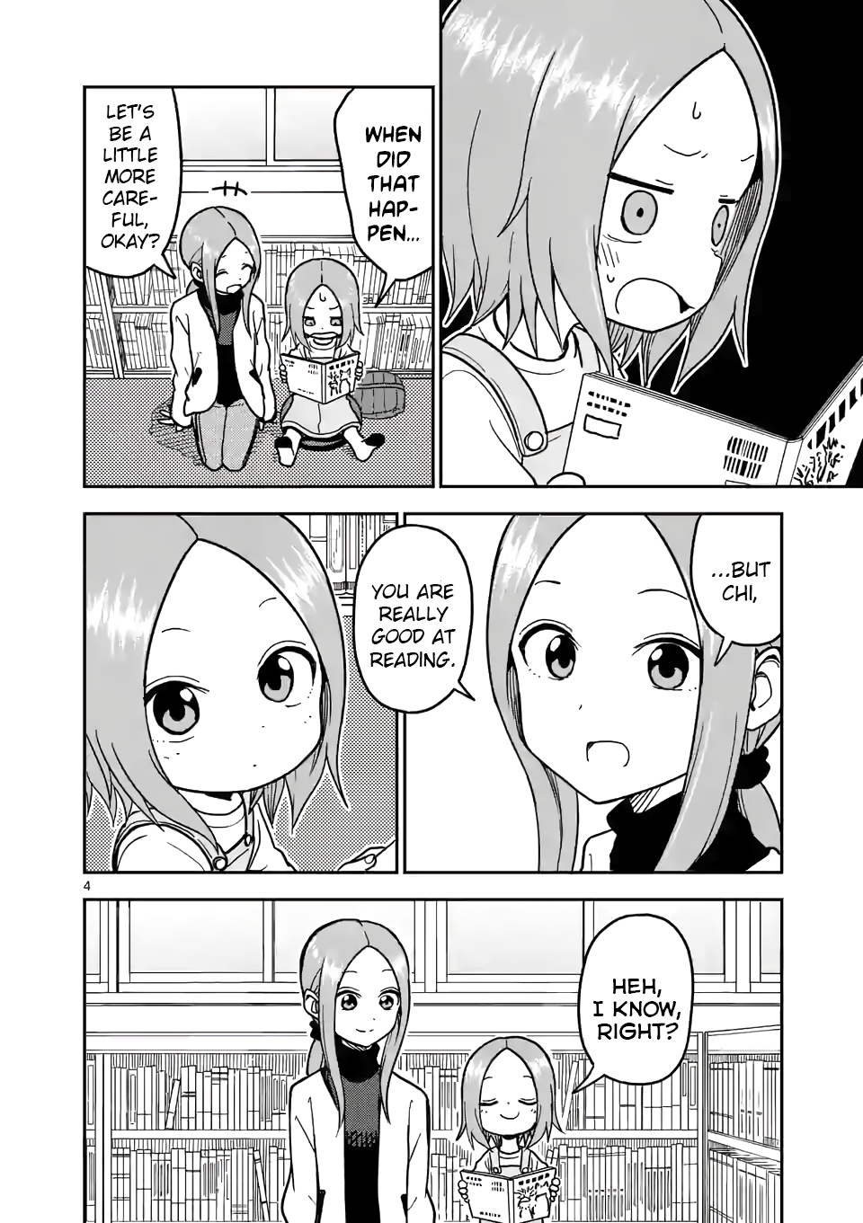 Karakai Jouzu no (Moto) Takagi-san chapter 124 - page 4