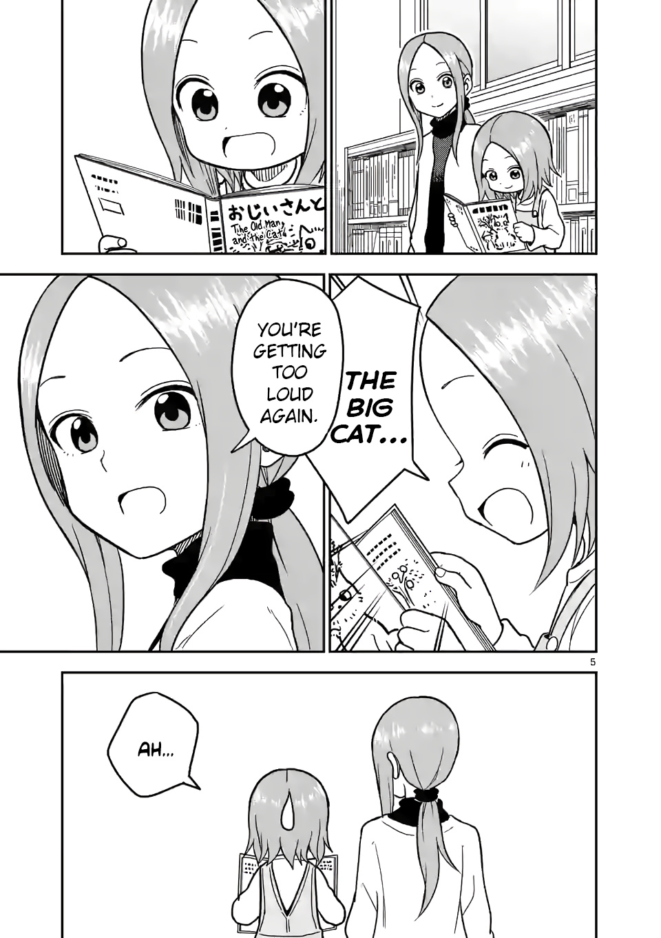 Karakai Jouzu no (Moto) Takagi-san chapter 124 - page 5