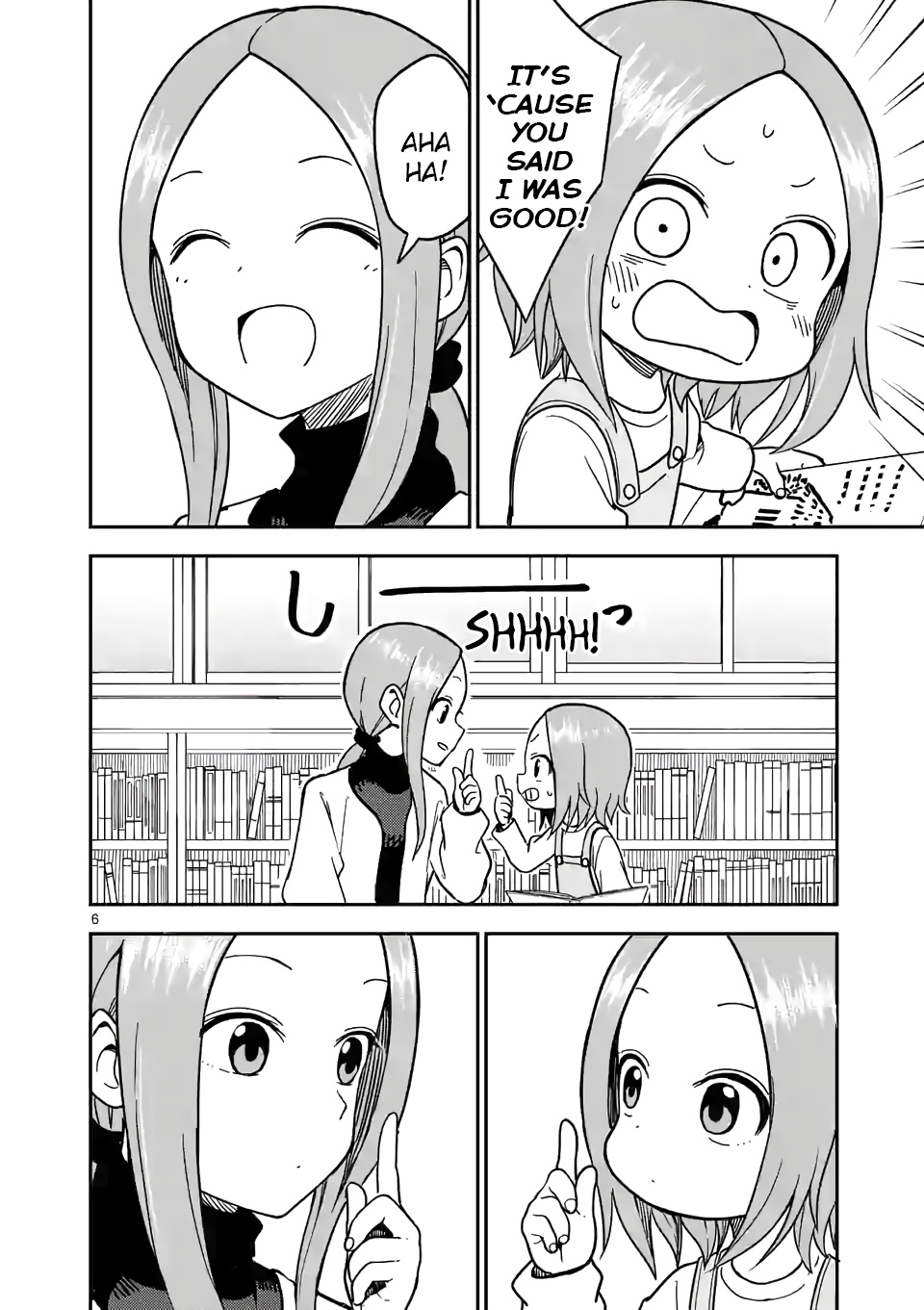 Karakai Jouzu no (Moto) Takagi-san chapter 124 - page 6